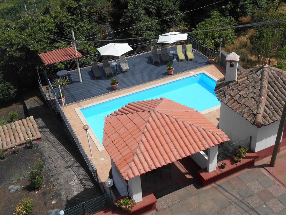 Al Villino Sunshine In Villa Con Piscina Ed Idromassaggio Sant'Alfio Luaran gambar