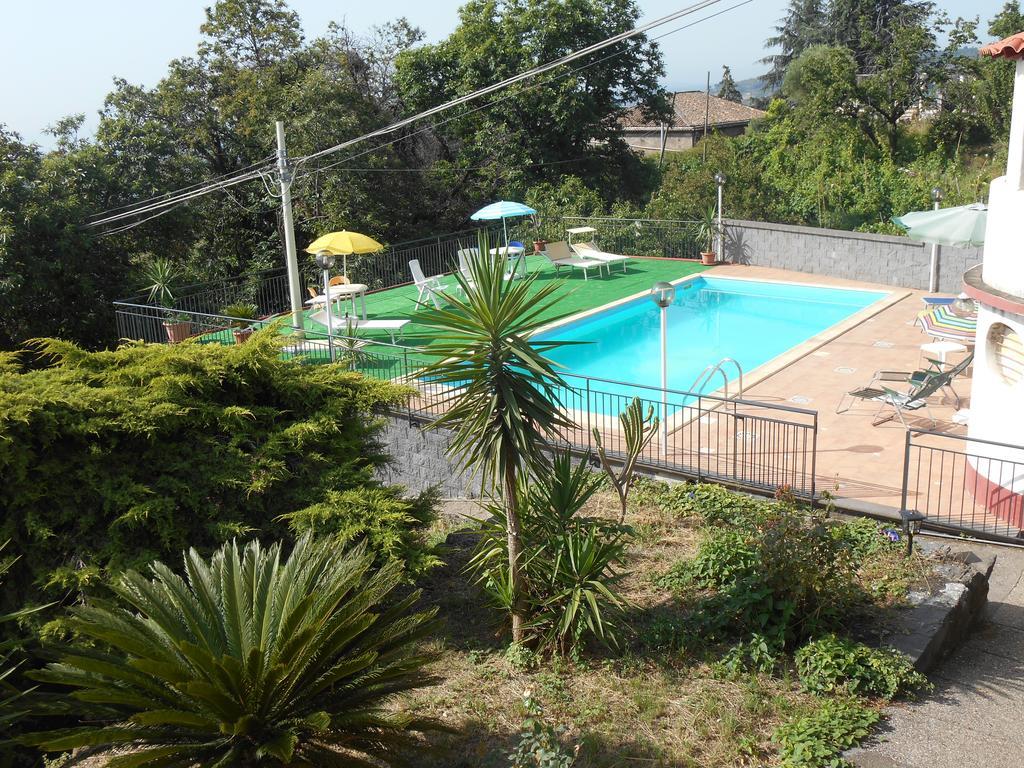 Al Villino Sunshine In Villa Con Piscina Ed Idromassaggio Sant'Alfio Luaran gambar
